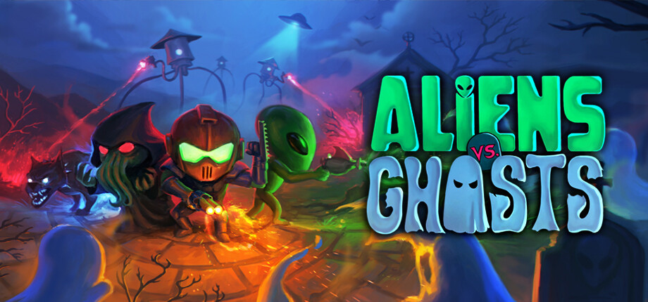Aliens vs. Ghosts cover art