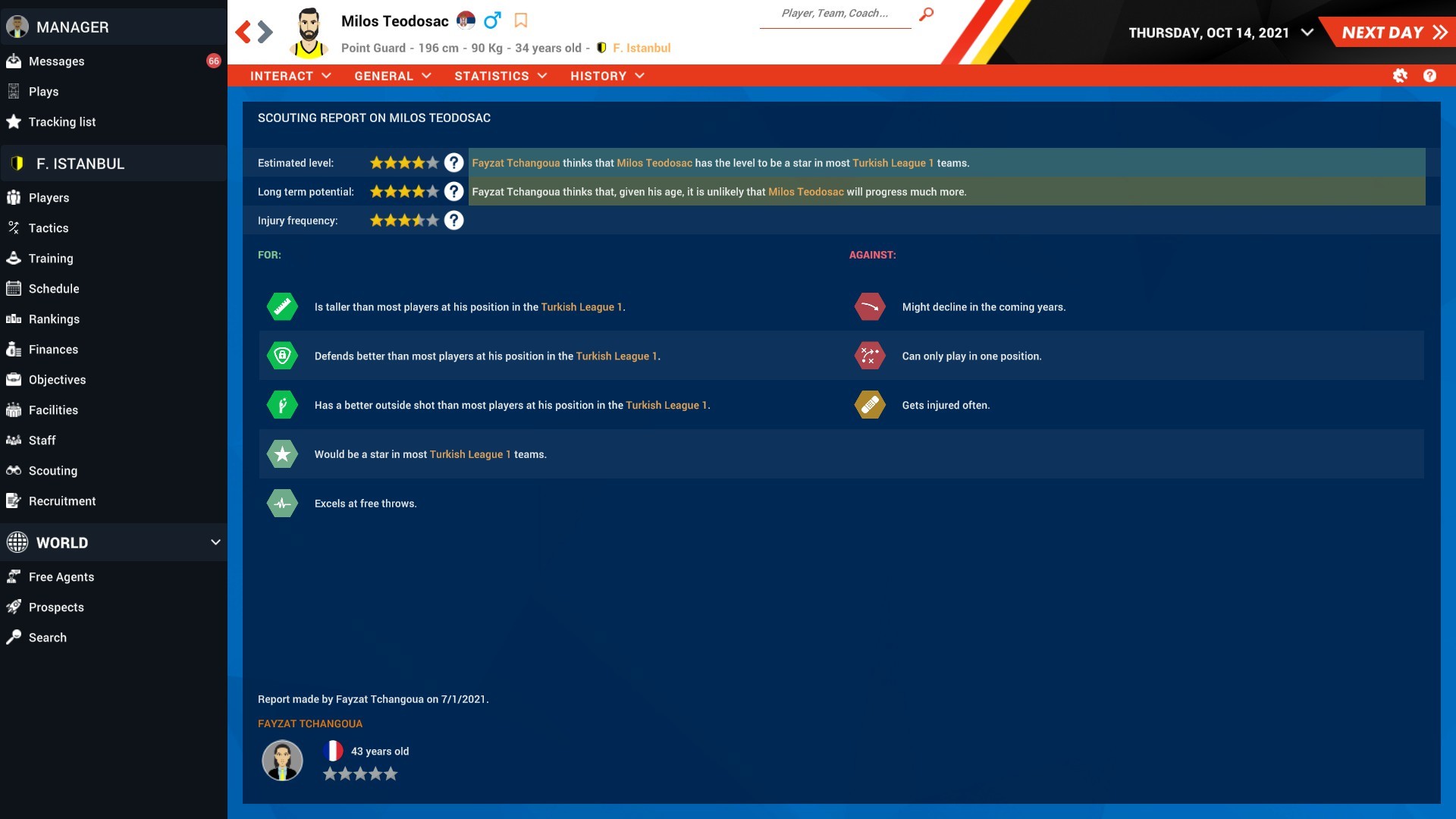 Pro Basketball Manager 2022 screenshot 3