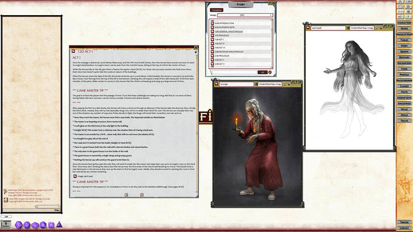 Fantasy Grounds - A Christmas Carol Adventure & Maps