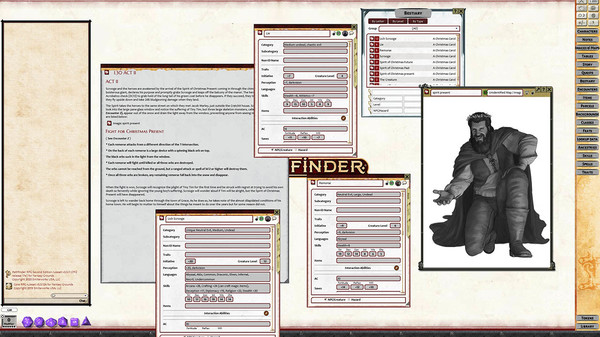 Fantasy Grounds - A Christmas Carol Adventure & Maps