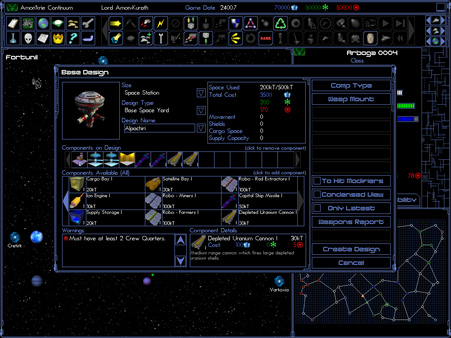 Space Empires IV Deluxe screenshot 1