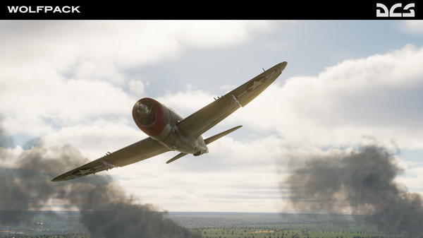 Screenshot z DCS: P-47D Thunderbolt Wolfpack Campaign Screenshot z DCS: P-47D Thunderbolt Wolfpack Campaign
