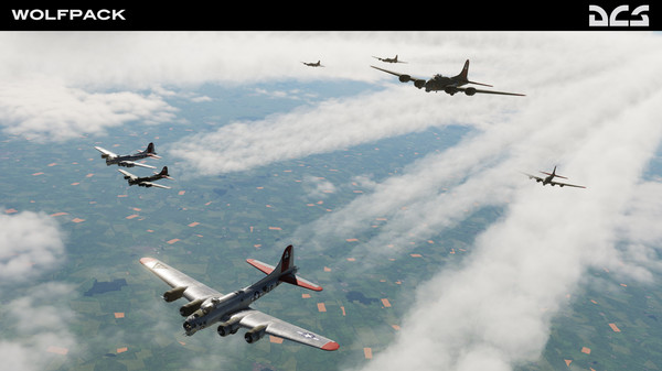 Screenshot z DCS: P-47D Thunderbolt Wolfpack Campaign Screenshot z DCS: P-47D Thunderbolt Wolfpack Campaign