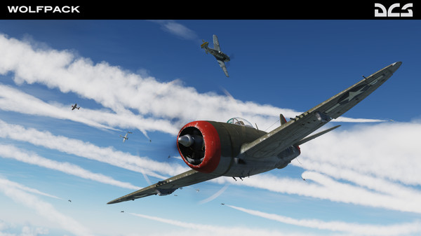 Screenshot z DCS: P-47D Thunderbolt Wolfpack Campaign Screenshot z DCS: P-47D Thunderbolt Wolfpack Campaign