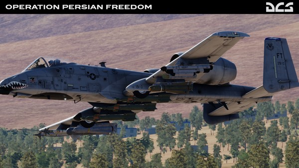 Screenshot z DCS: A-10C II Tank Killer Operation Persian Freedom Campaign Screenshot z DCS: A-10C II Tank Killer Operation Persian Freedom Campaign