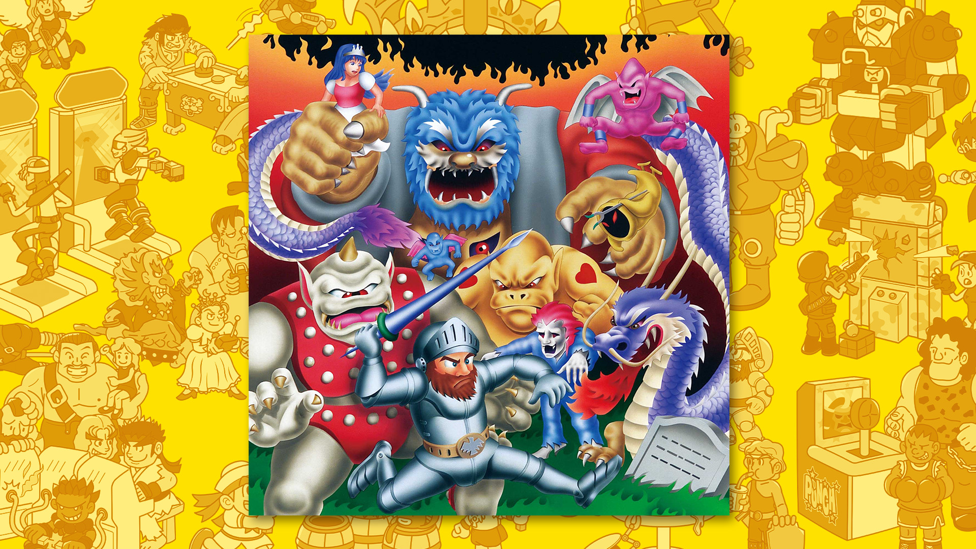 Capcom Arcade Stadium: Mini-Album Track 9 - Ghosts 'n Goblins - Graveyard Featured Screenshot #1