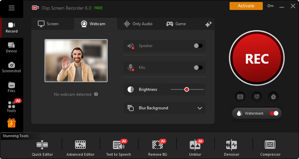 iTop Screen Recorder for Steam