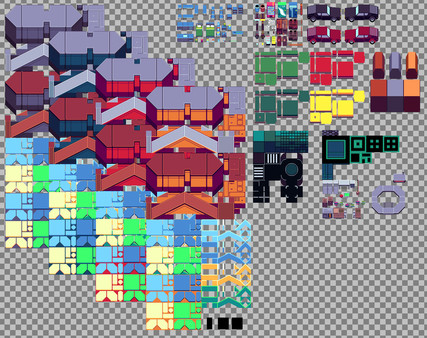 Pixel Game Maker MV - low.res Sci Fi Starter Pack