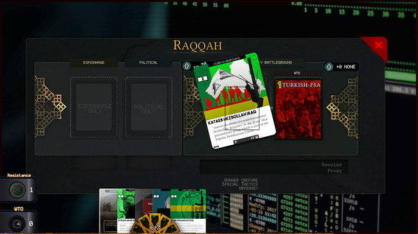 SYRAK: the War in the Middle-East.