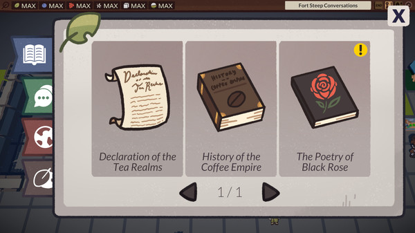 Screenshot z Sovereign Tea