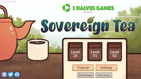 Screenshot z Sovereign Tea