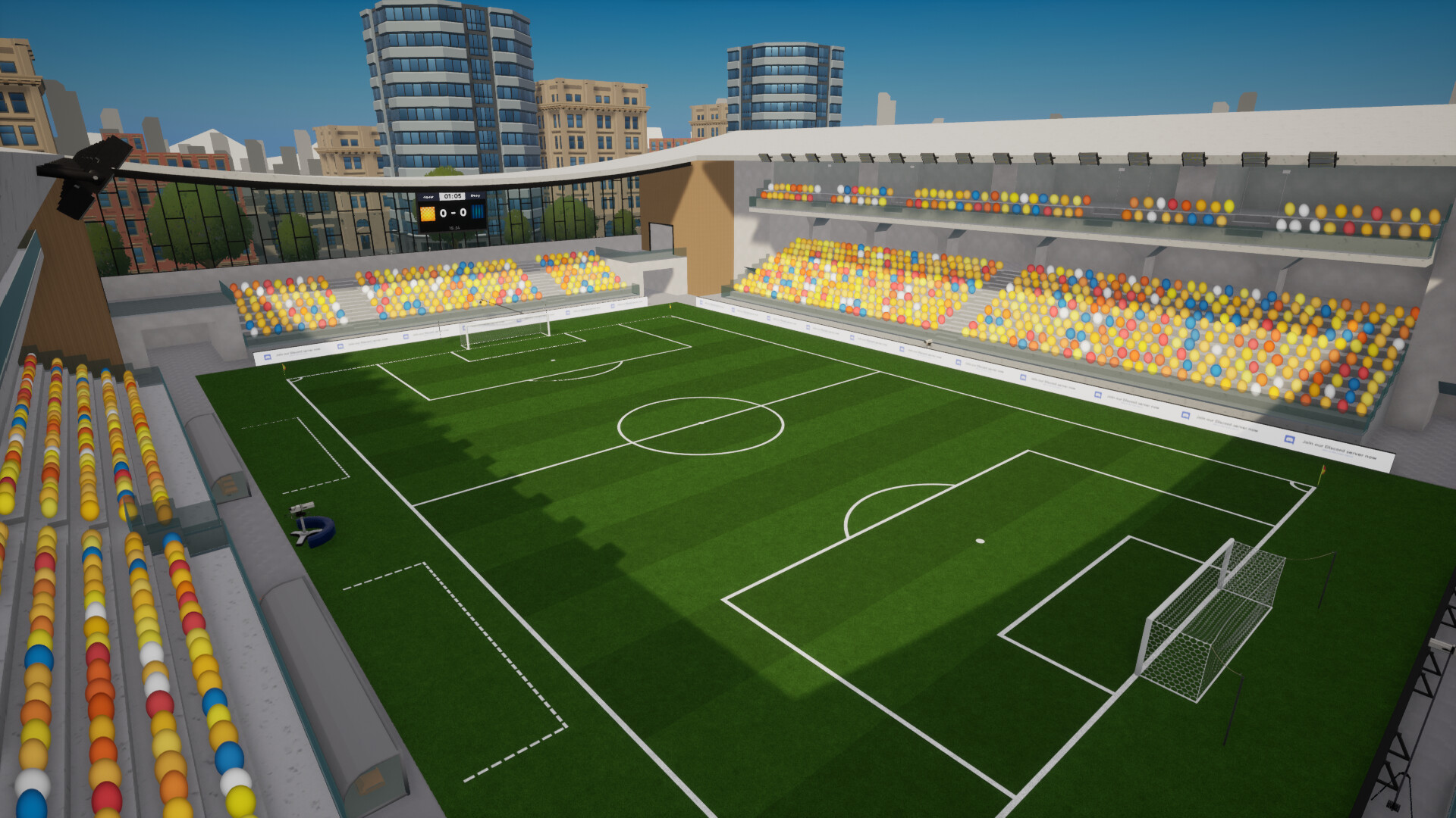 screenshot of World of Football Playtest 8