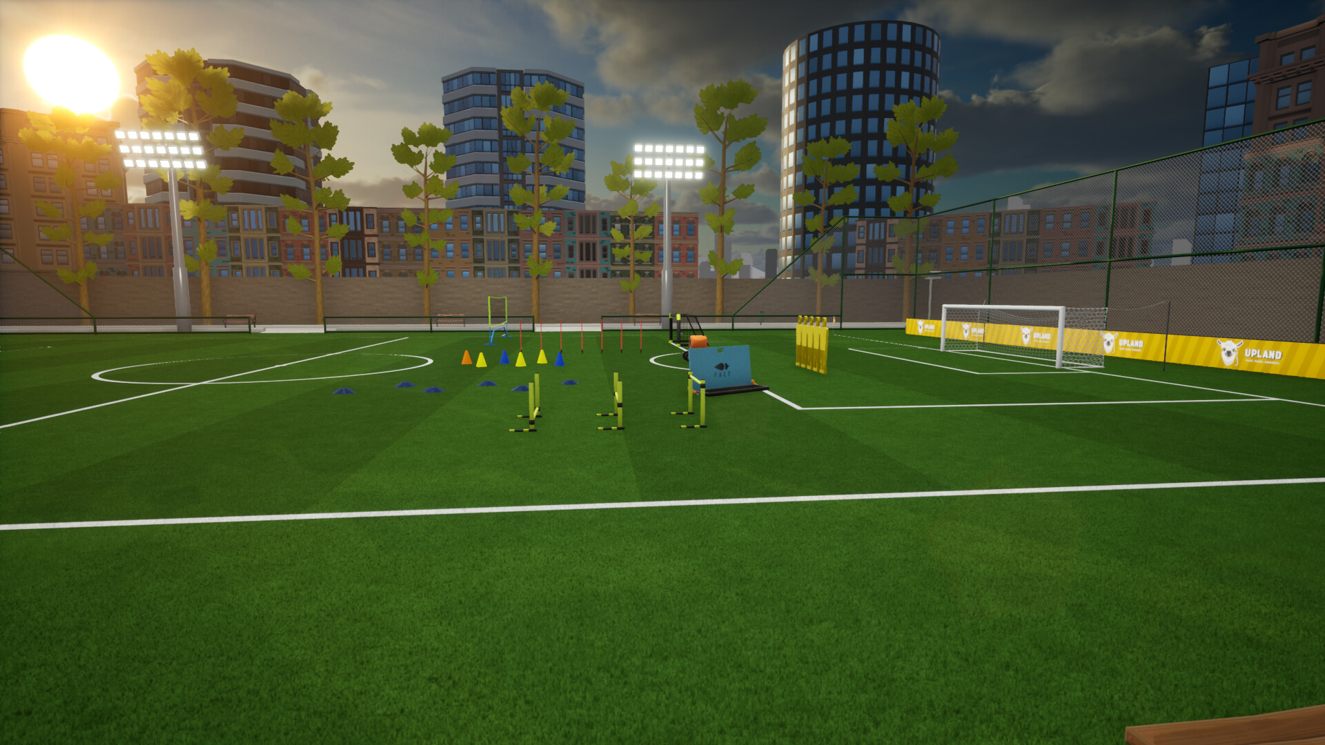 screenshot of World of Football Playtest 11