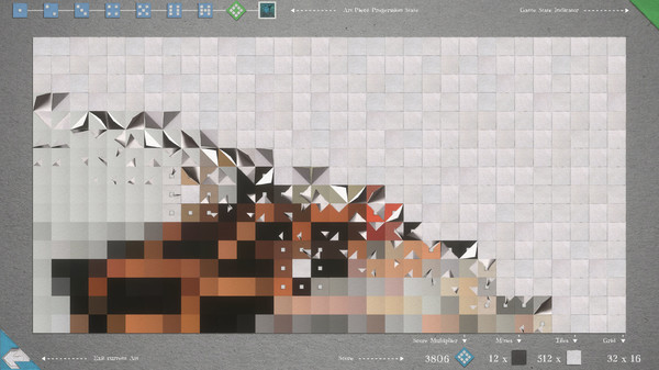 Screenshot z Ink Paper Minesweeper