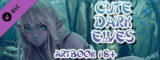 Cute Dark Elves - Artbook 18+ game capsule image