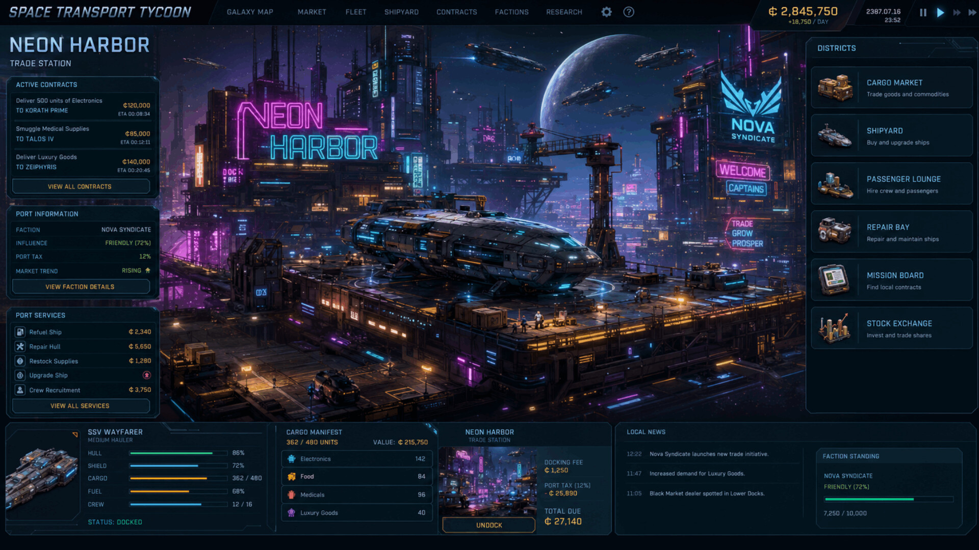 Space Transport Tycoon screenshot 8