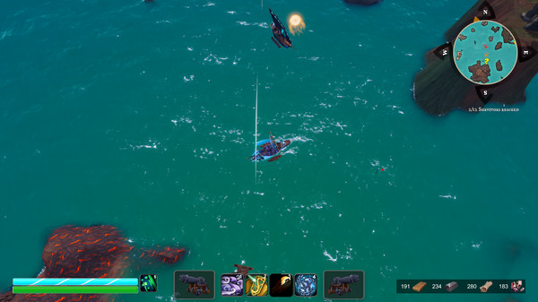 Screenshot z Seas of Kahtaone