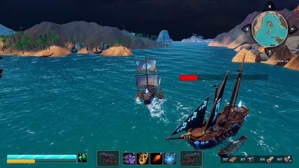 Screenshot z Seas of Kahtaone