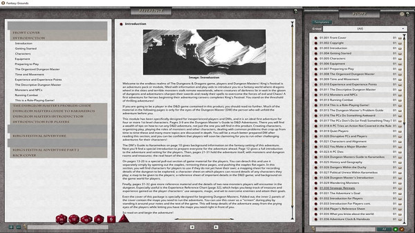 Fantasy Grounds - D&D Classics: B11 King's Festival (Basic)