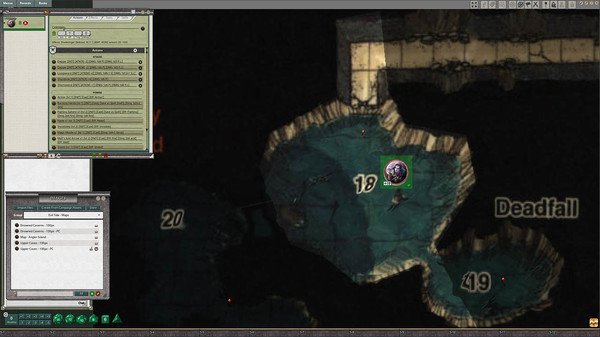 Screenshot z Fantasy Grounds - D&D Classics: Evil Tide (2E)