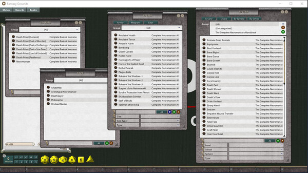 Fantasy Grounds - D&D Classics - DMGR7 The Complete Book of Necromancers (2E)