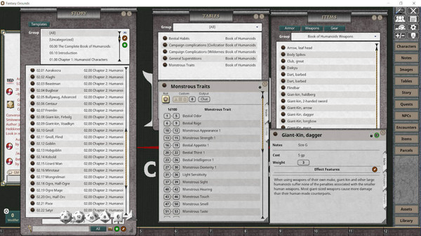 Fantasy Grounds - D&D Classics - PHBR10 The Complete Book of Humanoids (2E)