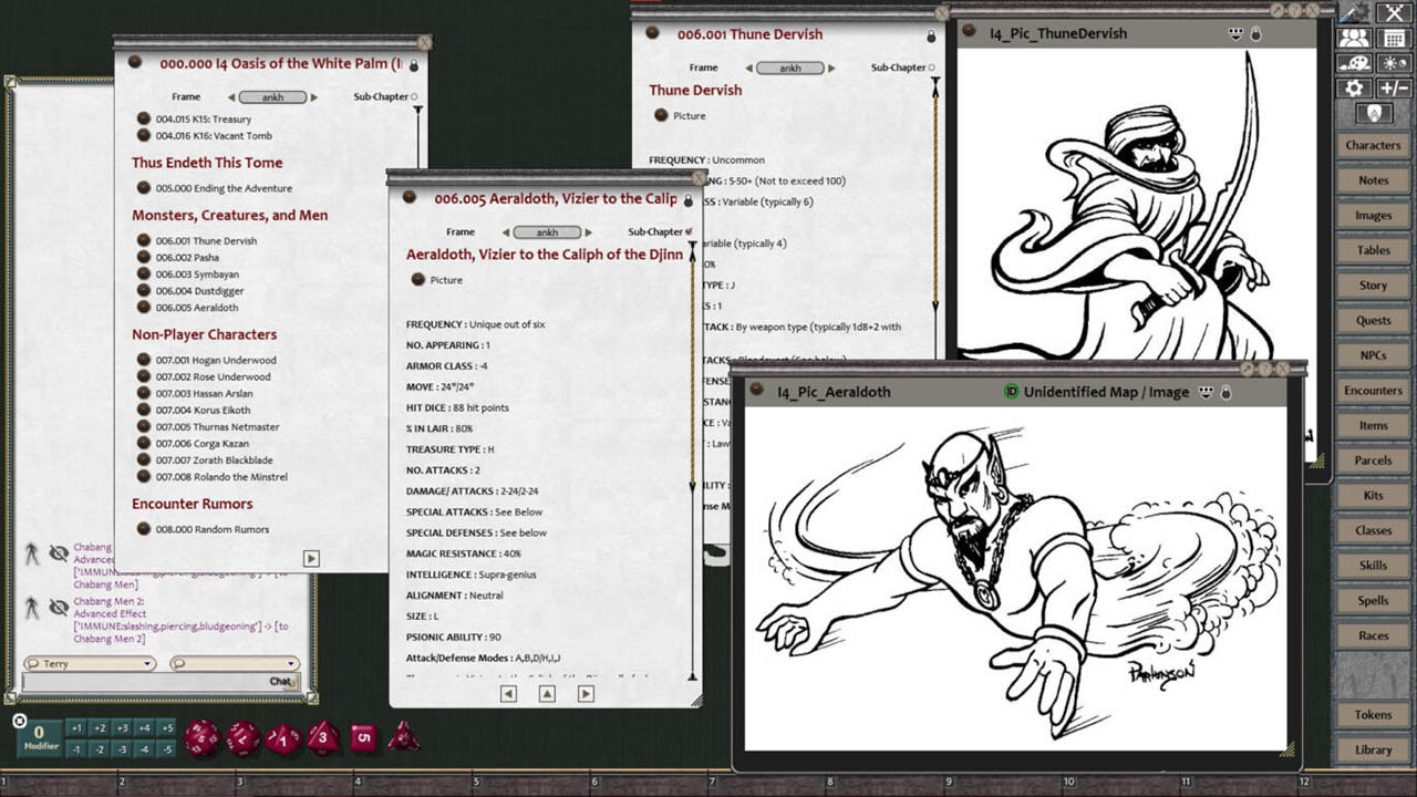 Fantasy Grounds - D&D Classics: I4 Oasis of the White Palm (1E)のスクリーンショット 1