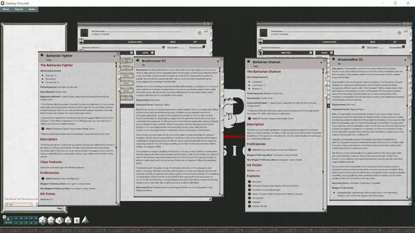 Fantasy Grounds - D&D Classics: The Complete Barbarian's Handbook