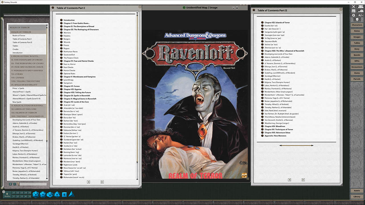 Fantasy Grounds - D&D Classics: Ravenloft: Realm of Terror (2E) screenshot 1
