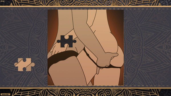 LineArt Jigsaw Puzzle - Erotica 5 screenshot 3