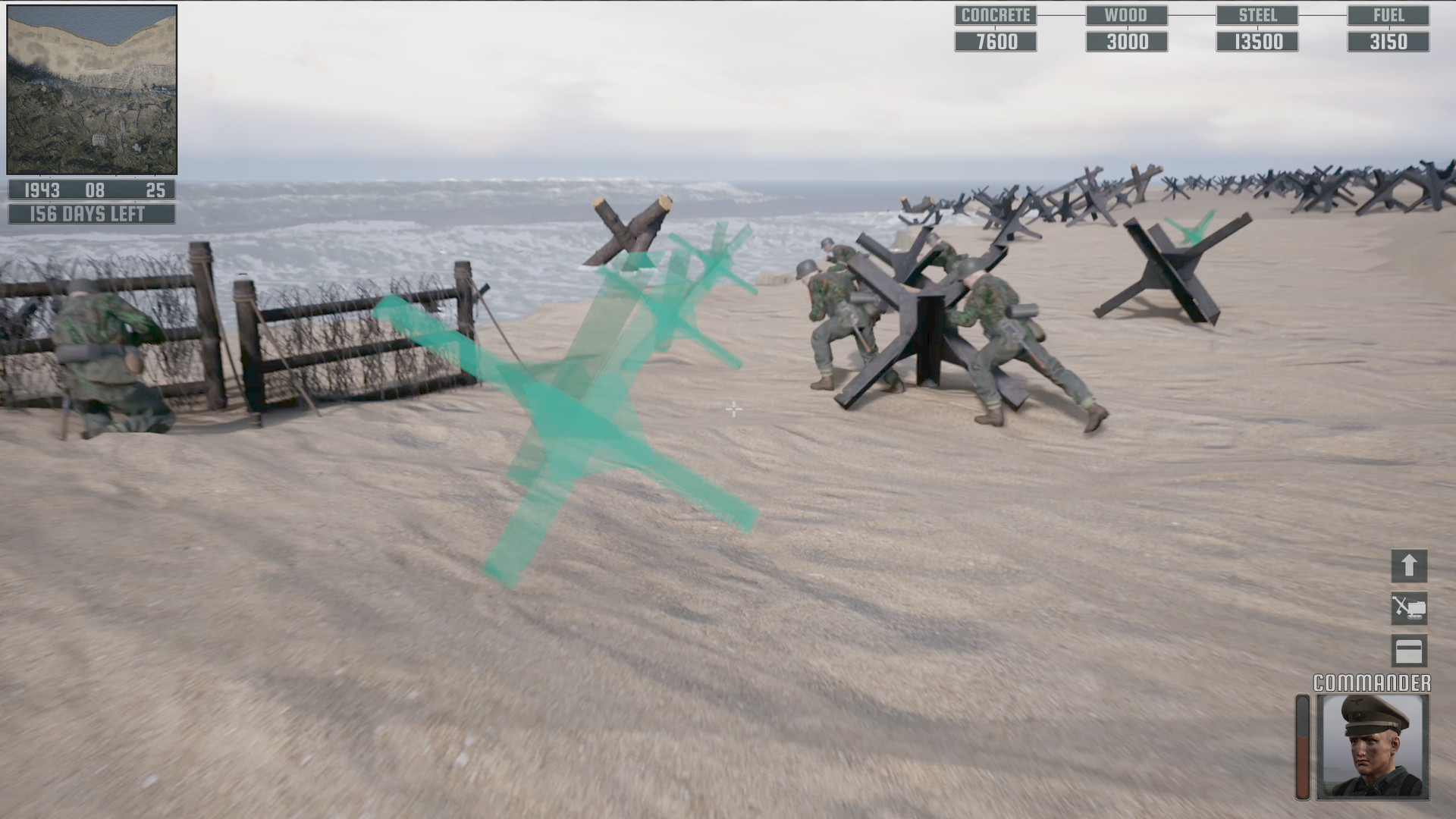 Bunker Builder "Atlantic Wall" screenshot