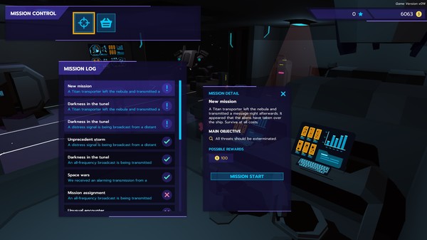 Screenshot z Titan Nebula