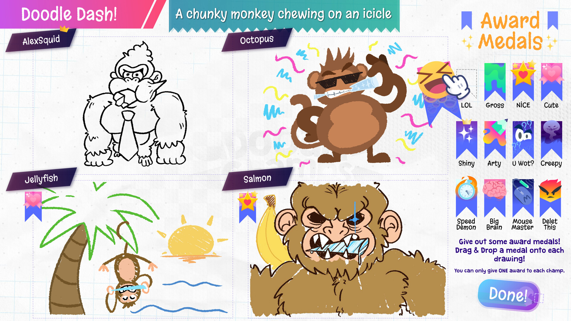 Doodle Champs screenshot #4