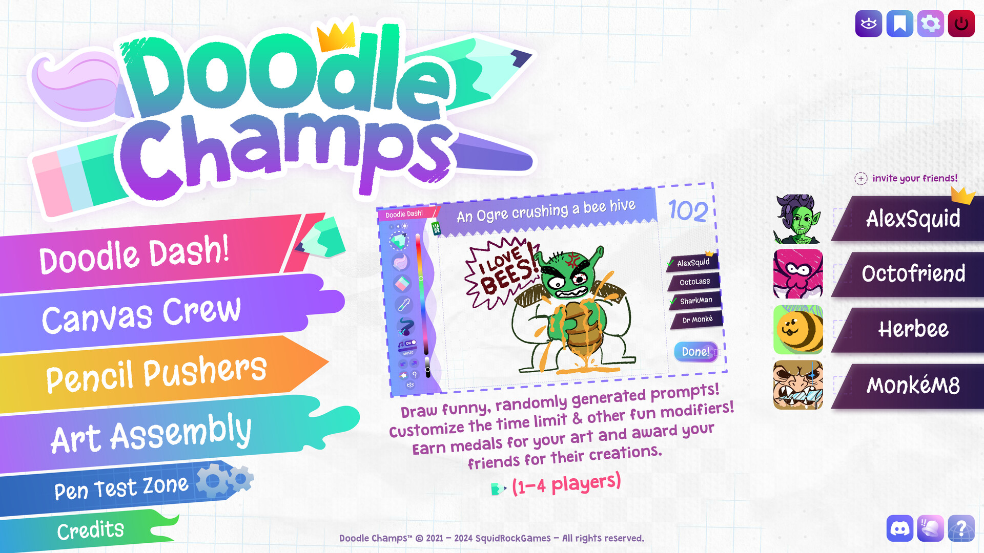 Doodle Champs screenshot #1
