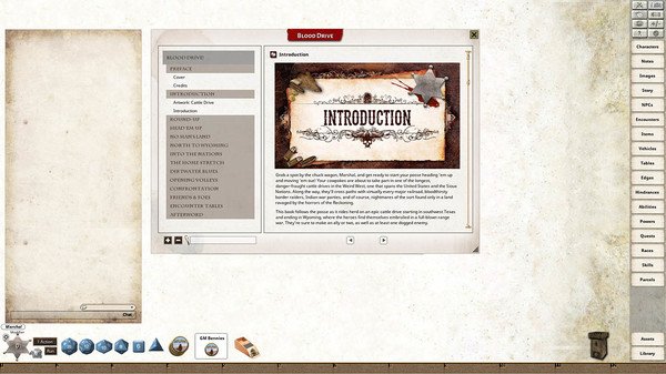 Fantasy Grounds - Deadlands: Blood Drive