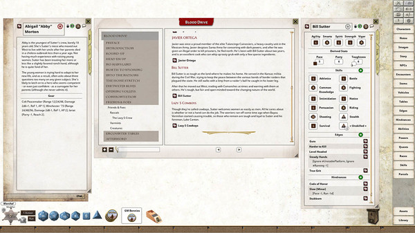 Fantasy Grounds - Deadlands: Blood Drive