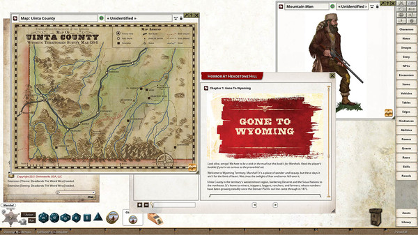 Fantasy Grounds - Deadlands: The Weird West: Horror at Headstone Hill