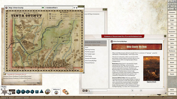 Fantasy Grounds - Deadlands: The Weird West: Horror at Headstone Hill