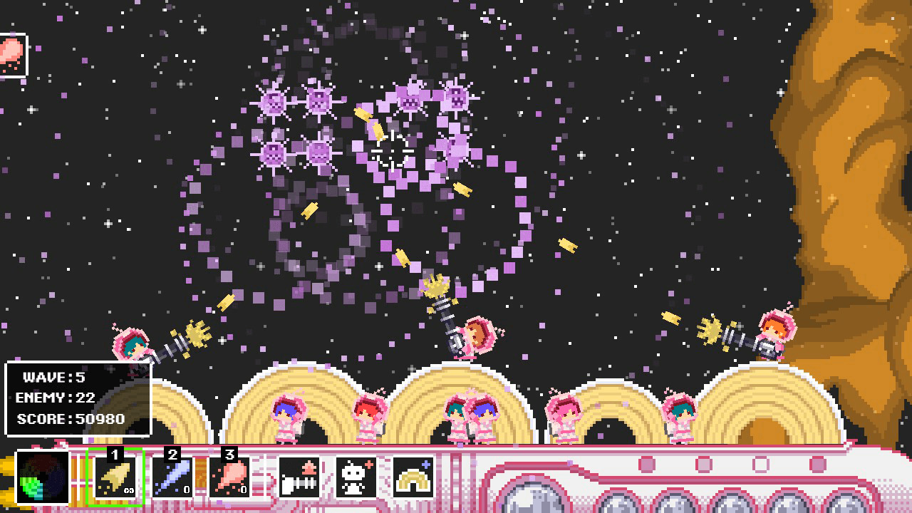 Cake Invaders screenshot #2