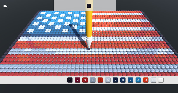 Flag Color Number - Painting and Coloring — gameplay screenshot 2