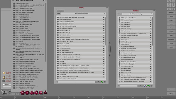 Fantasy Grounds - GM'S Miscellany: Wilderness Dressing