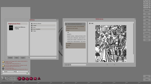 Fantasy Grounds - GM'S Miscellany: Wilderness Dressing