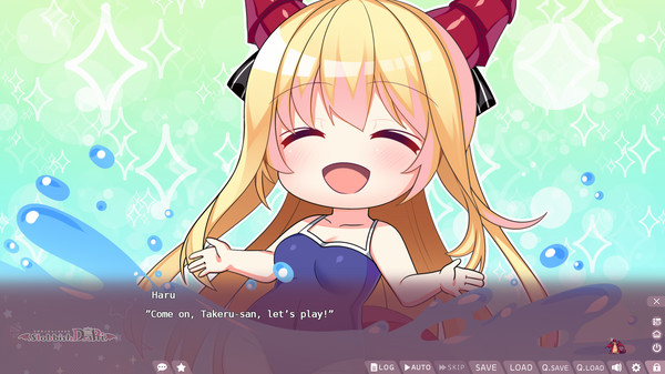 Slobbish Dragon Princess LOVE+PLUS-游戏截图