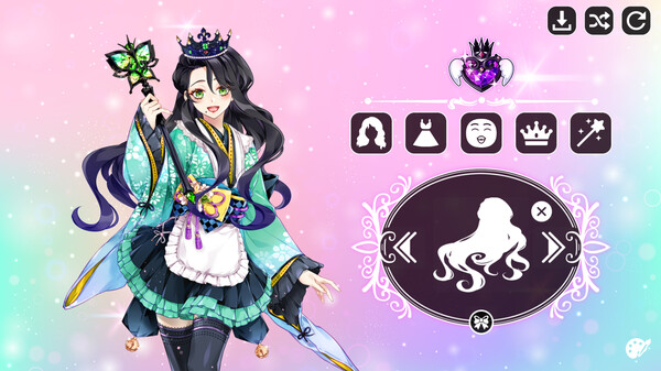 Скриншот 3 из игры Magical Girl Creator