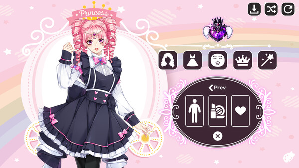 Скриншот 4 из игры Magical Girl Creator
