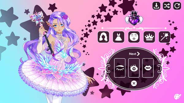 Скриншот 5 из игры Magical Girl Creator