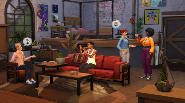 The Sims™ 4 Industrial Loft Kit screenshot 1