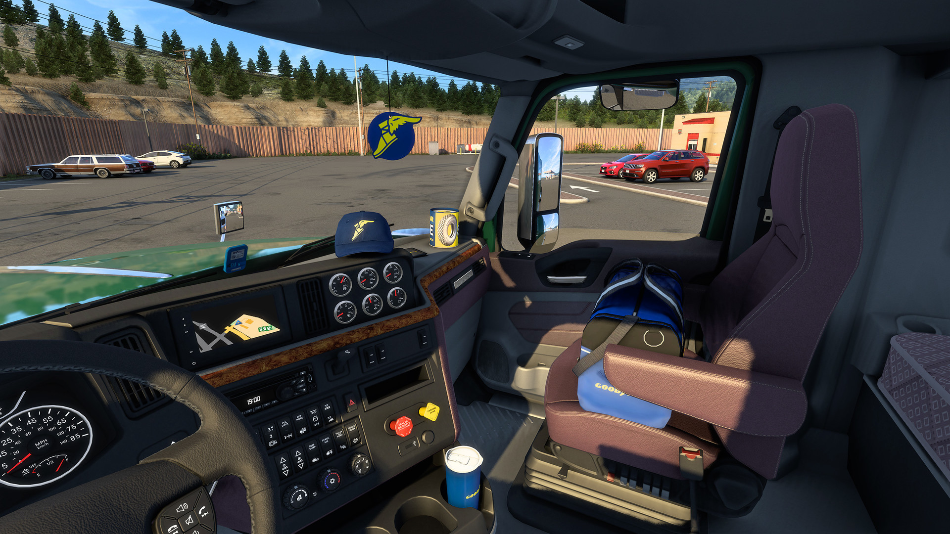 American Truck Simulator - Goodyear Tires Pack gameplay screenshot 4