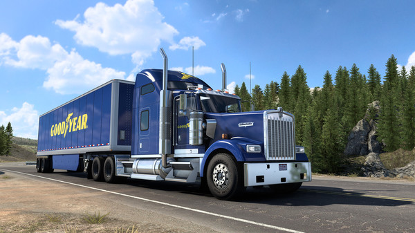 Screenshot z American Truck Simulator - Goodyear Tires Pack