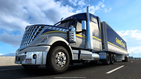 Screenshot z American Truck Simulator - Goodyear Tires Pack
